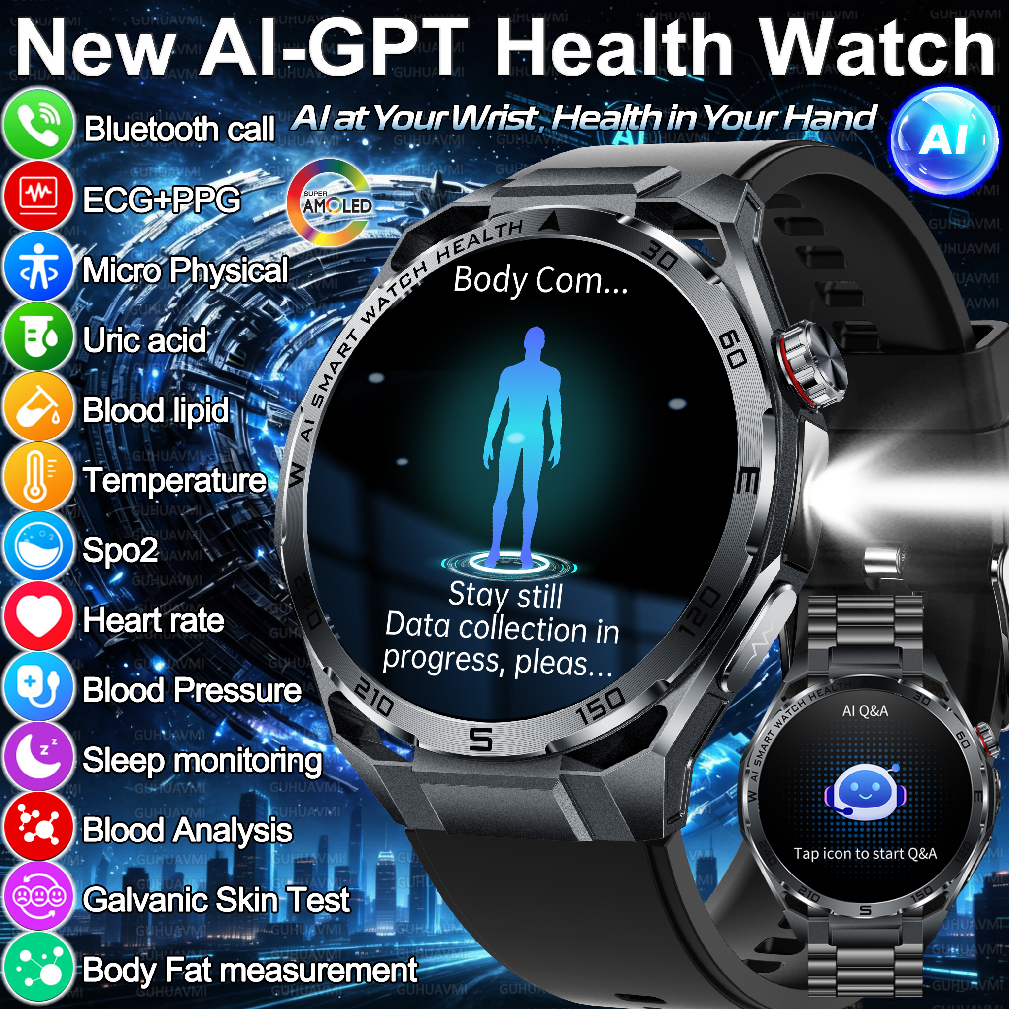 Industrial Laser Sensor - 2026 New Body Fat AI Analysis