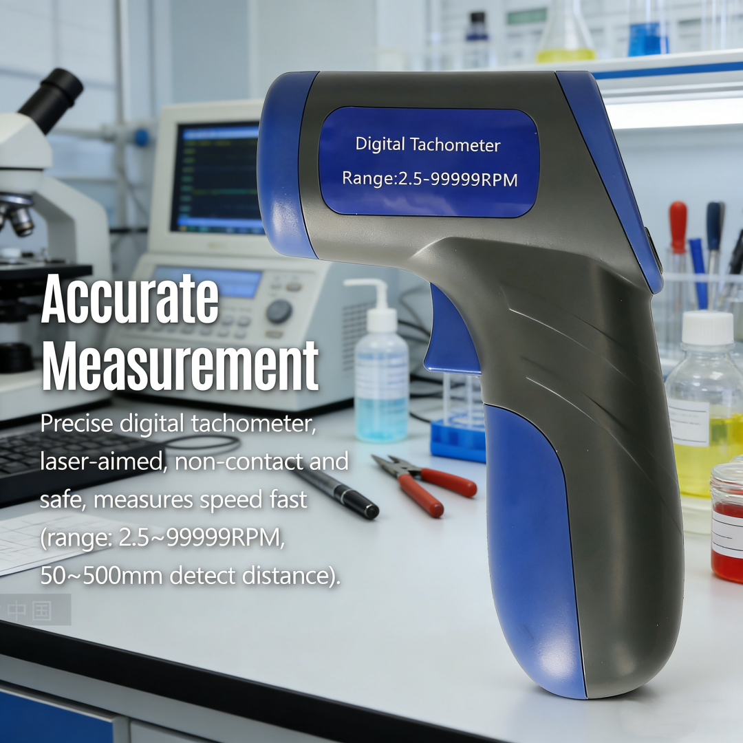Industrial Laser Tachometer - DT-6685 Non Contact Infrared Lasers Tachometer,