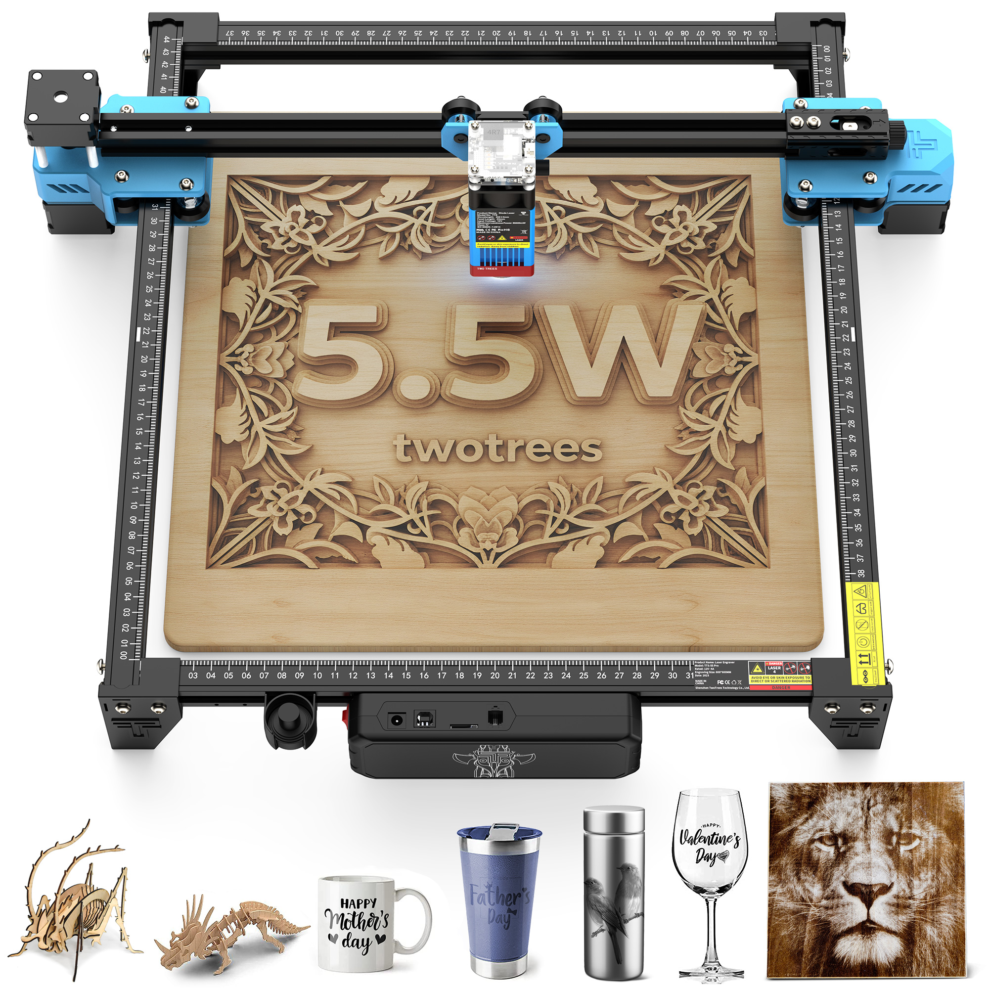 Industrial Laser Sensor - TwoTrees TTS-55 Pro Laser Engraver Offline
