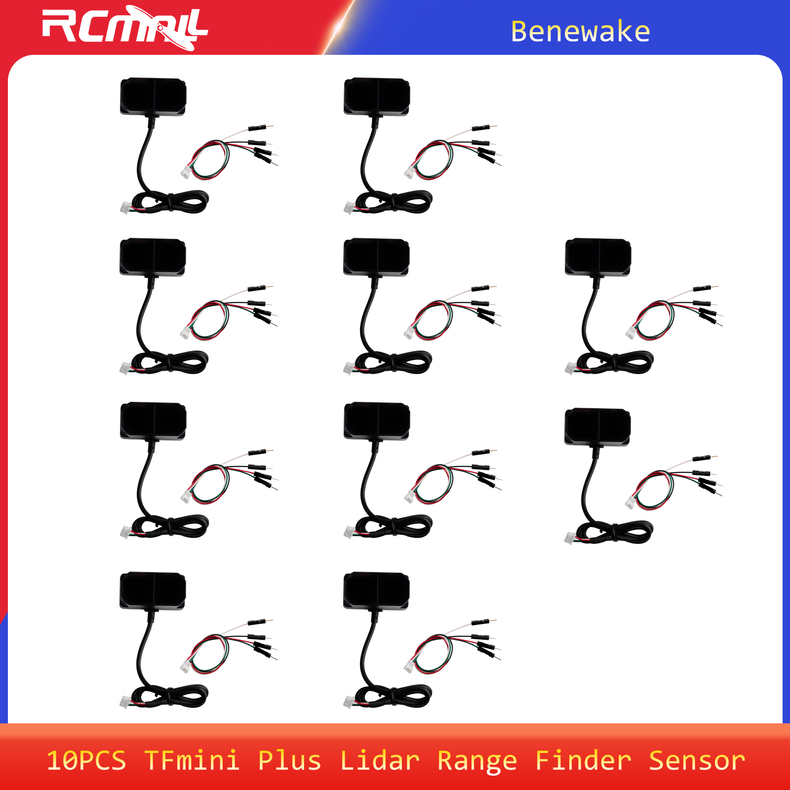 Industrial Laser Sensor - 10PCS TFmini Plus Laser Lidar Range