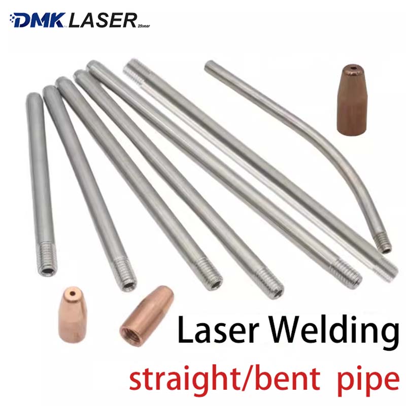 Industrial Laser Welding Gun - Laser Welding Wire Feeding Parts Straight