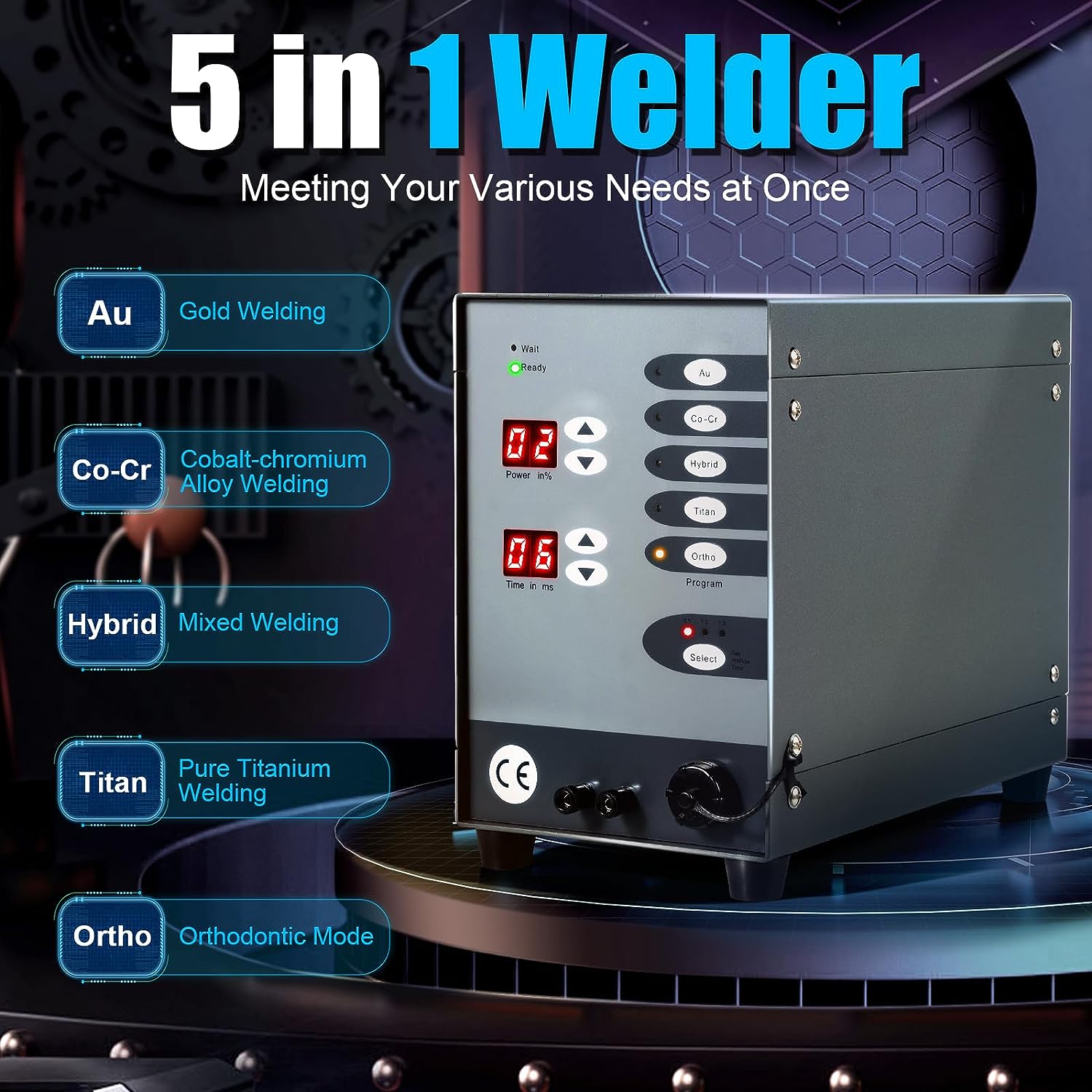 Industrial Laser Sensor - Spot Laser Welder Automatic Numerical Control