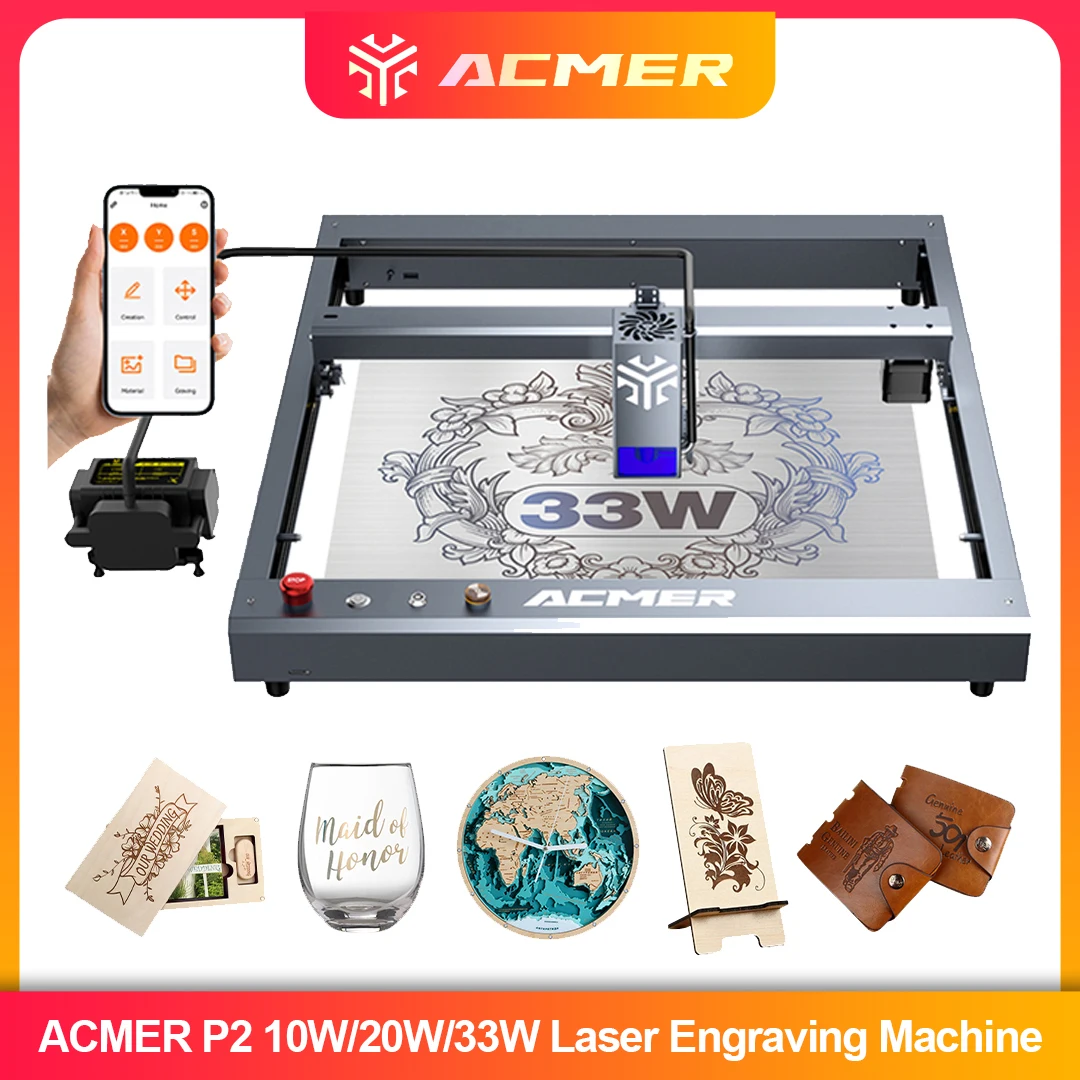 ACMER P2 Laser Engraving 10W 2 - Laser Engraving Software บทวิจารณ์และราคา