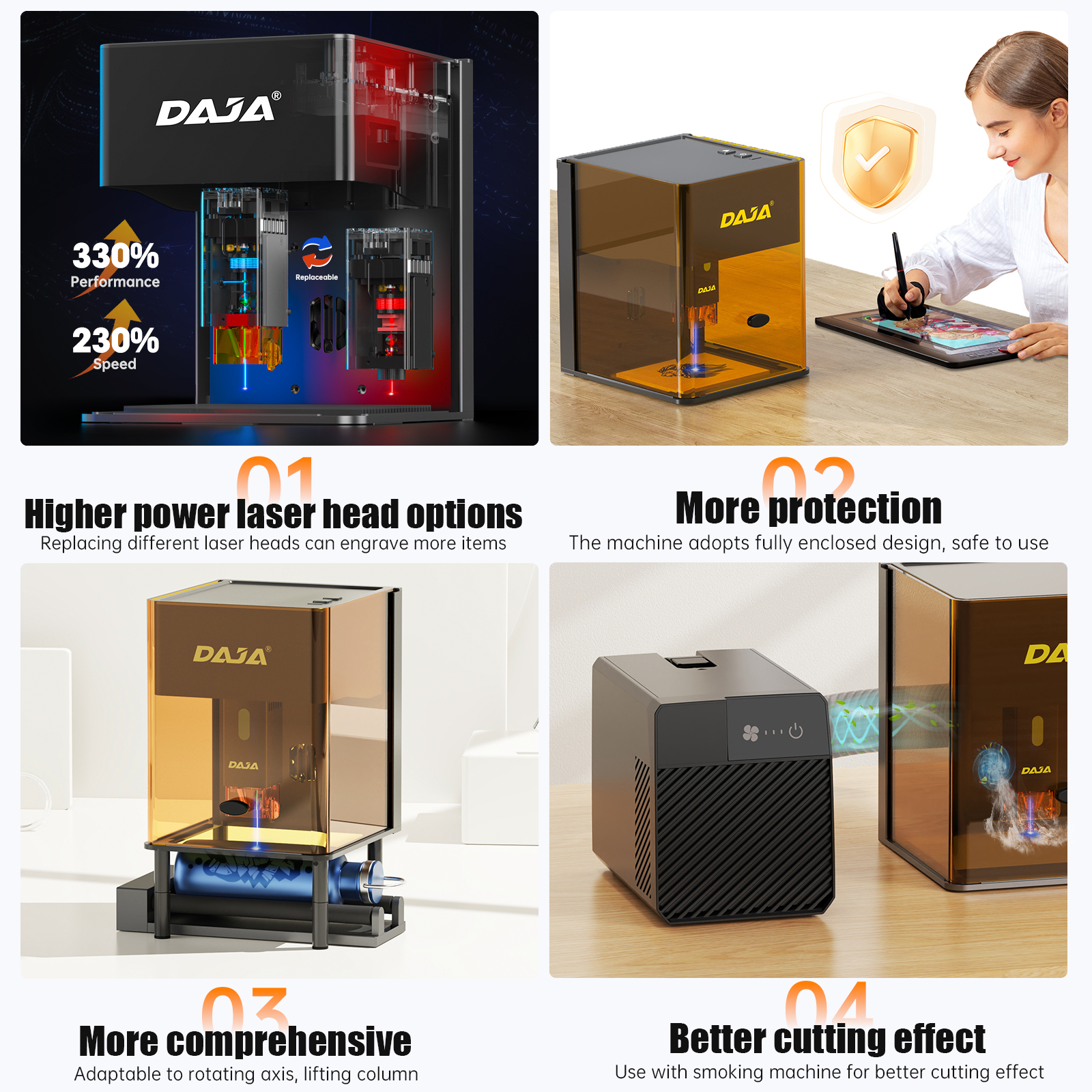 DAJA DJ6 Pro Mini Laser Engrav - Laser Engraving Software บทวิจารณ์และราคา