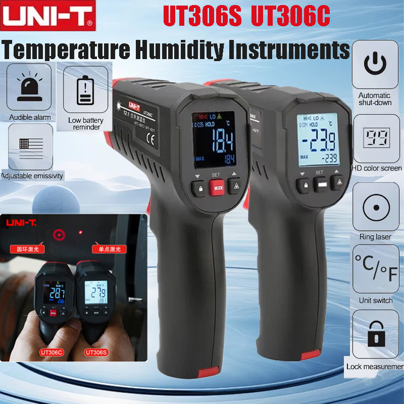 UNI-T UT306S UT306C Digital Th - Industrial Laser Temperature Gun บทวิจารณ์และราคา