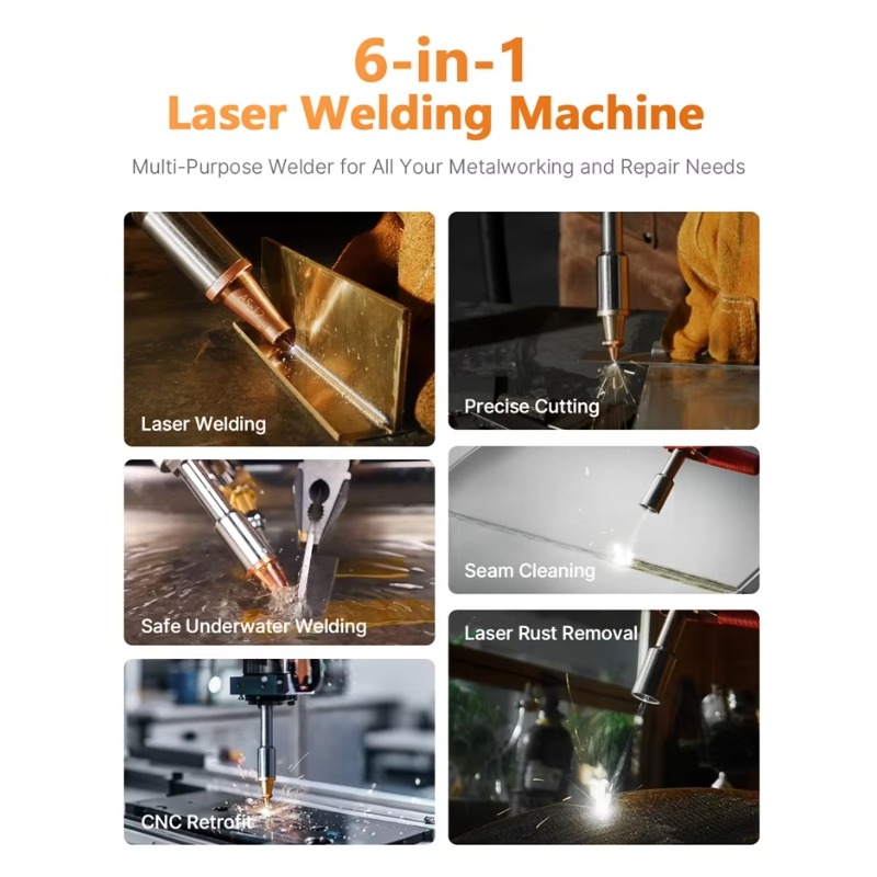 Weld Cut Clean Engrave 4 In 1  - Industrial Laser Welding Machine บทวิจารณ์และราคา