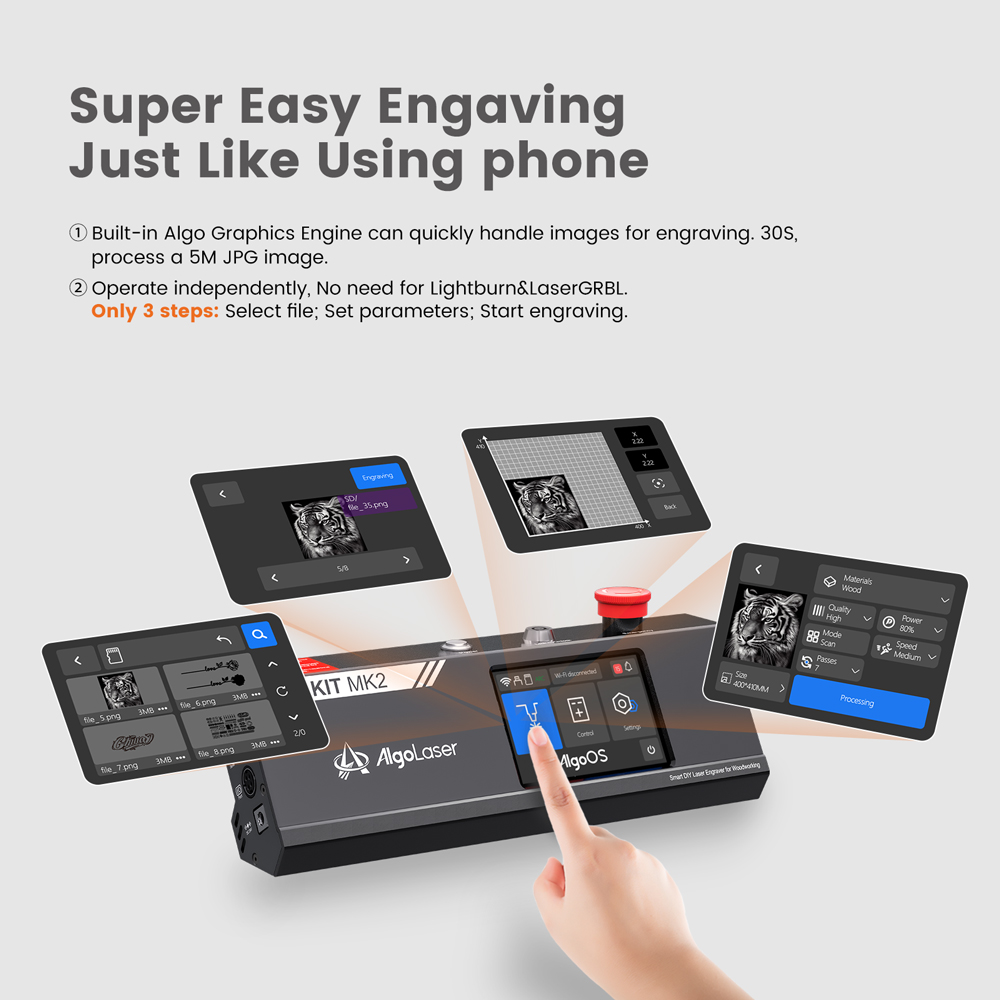 AlgoLaser Laser Engraving Mach - Laser Engraving Software บทวิจารณ์และราคา