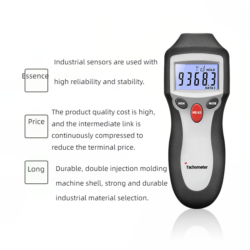Handheld Non-Contact Digital T - Industrial Laser Tachometer บทวิจารณ์และราคา