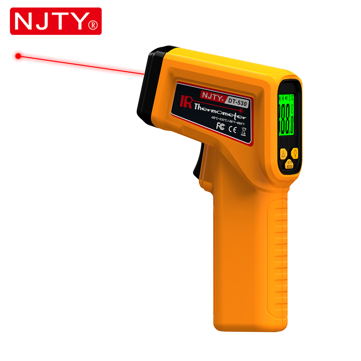 NJTY Infrared Thermometer Lase - Industrial Laser Temperature Gun บทวิจารณ์และราคา