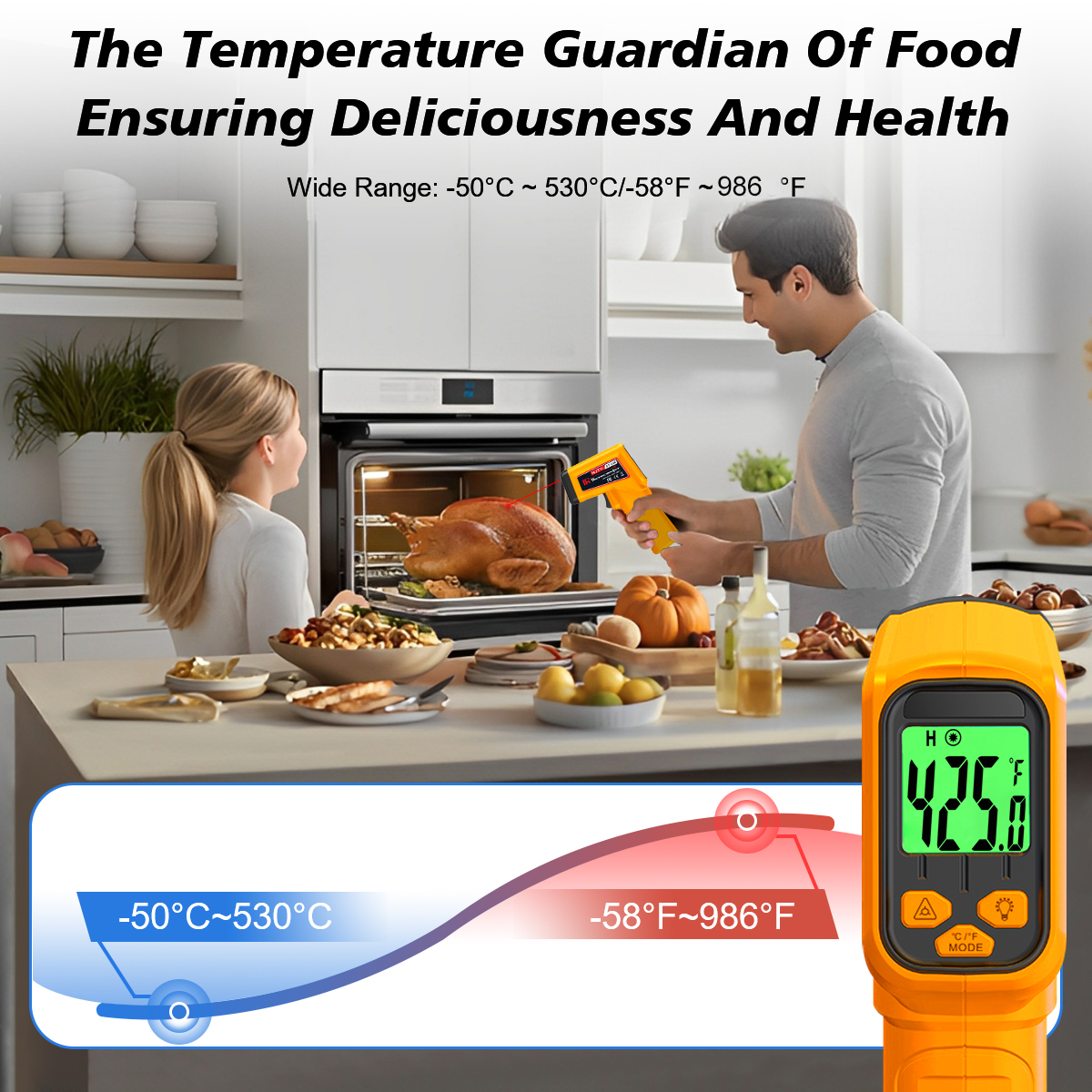 NJTY Infrared Thermometer Lase - Industrial Laser Temperature Gun บทวิจารณ์และราคา