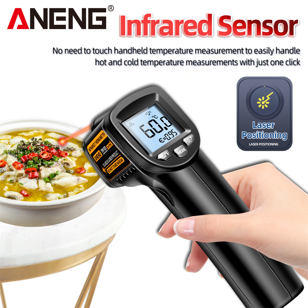 Infrared Laser Thermometer Ind - Industrial Laser Temperature Gun บทวิจารณ์และราคา