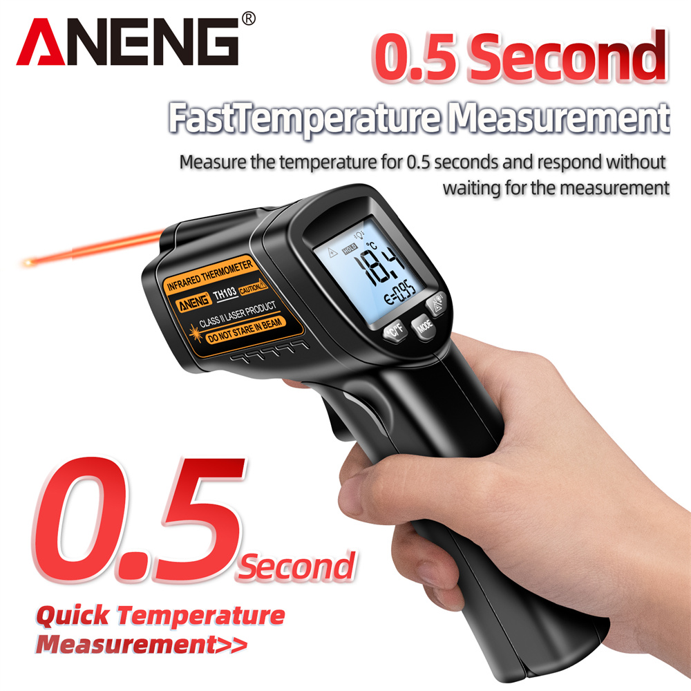 Infrared Laser Thermometer Ind - Industrial Laser Temperature Gun บทวิจารณ์และราคา