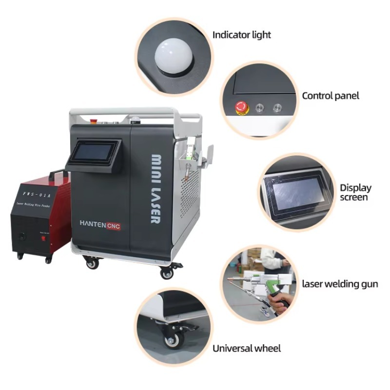 Industrial 2000W 1500 Watt CW  - Industrial Laser Welding Gun บทวิจารณ์และราคา
