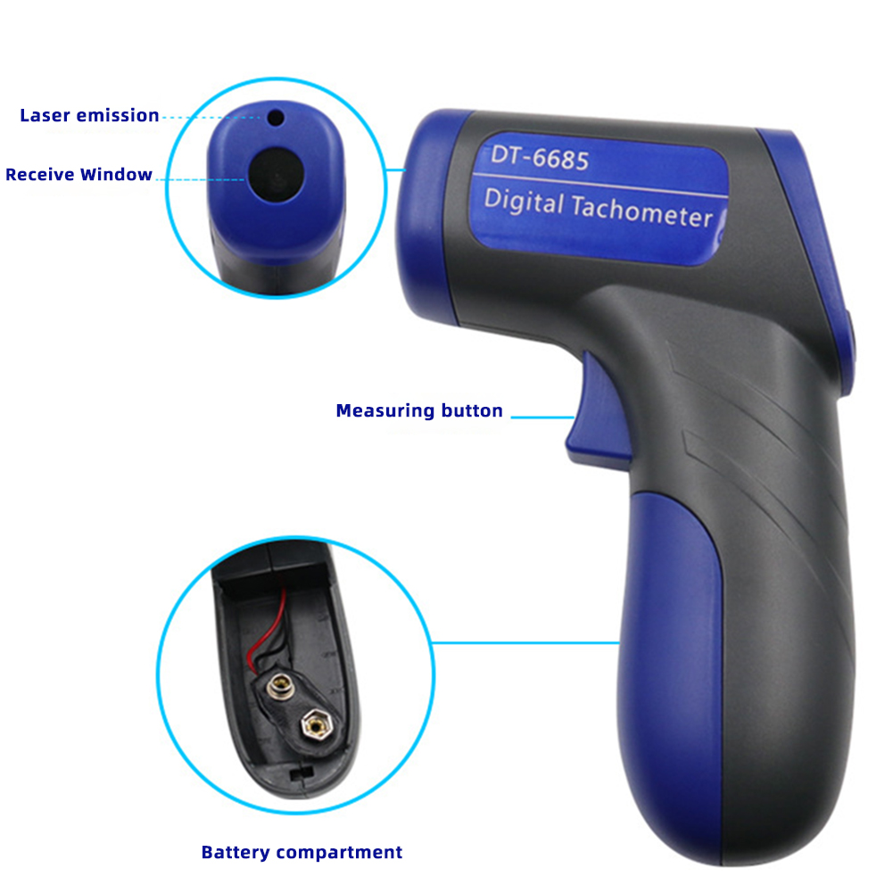 Non Contact Infrared Lasers Ta - Industrial Laser Tachometer บทวิจารณ์และราคา