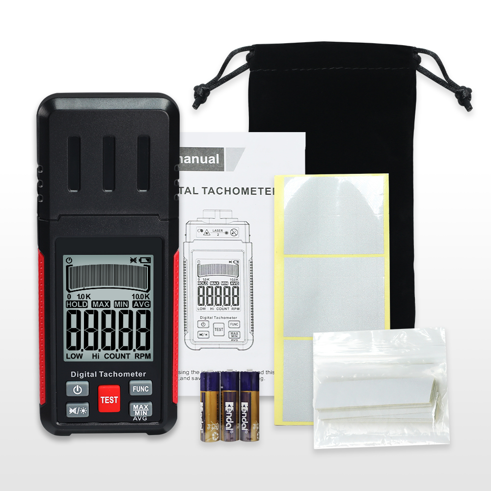 Digital High-Precision Tachome - Industrial Laser Tachometer บทวิจารณ์และราคา