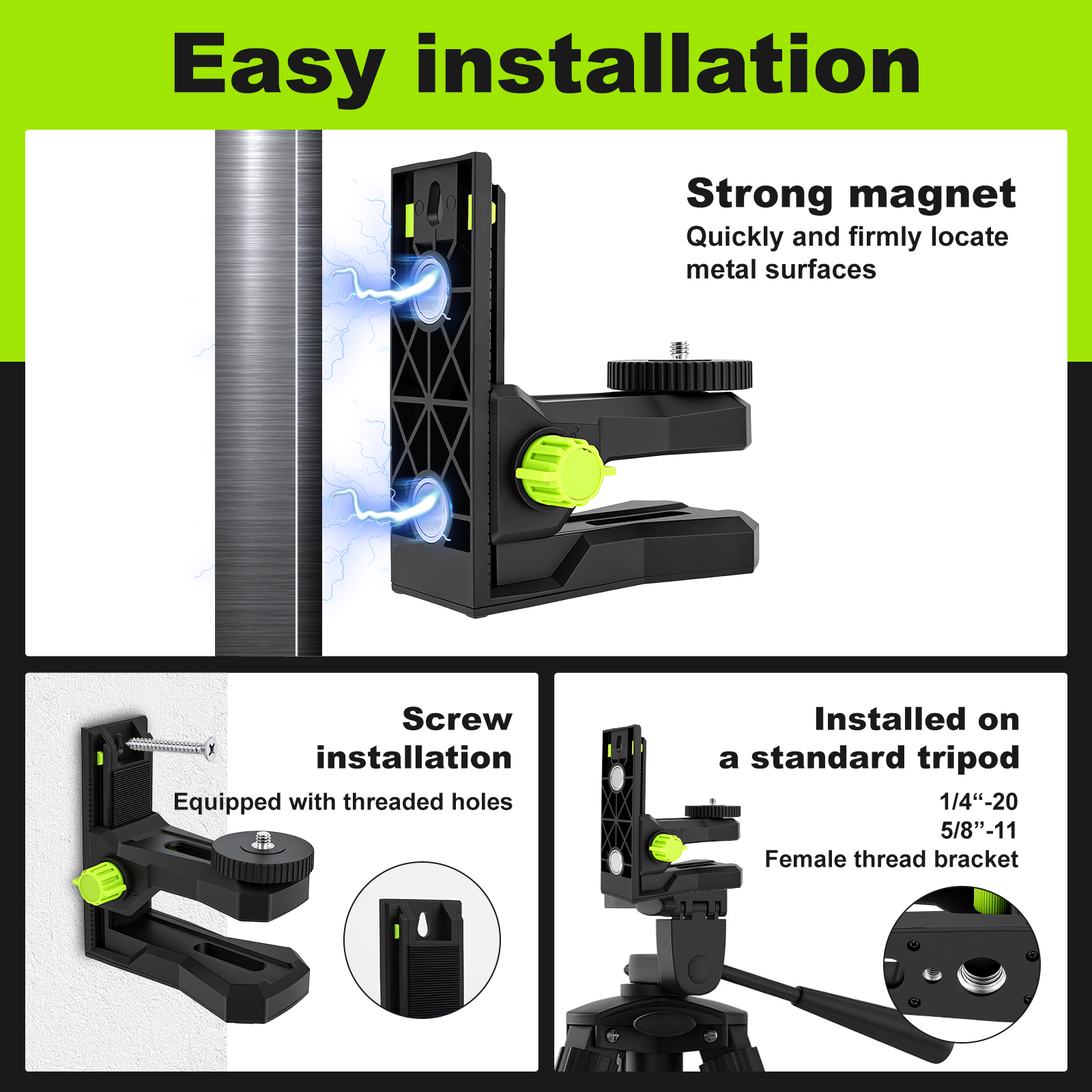 L-Shape Magnetic Bracket Base  - Industrial Laser Alignment Tool บทวิจารณ์และราคา