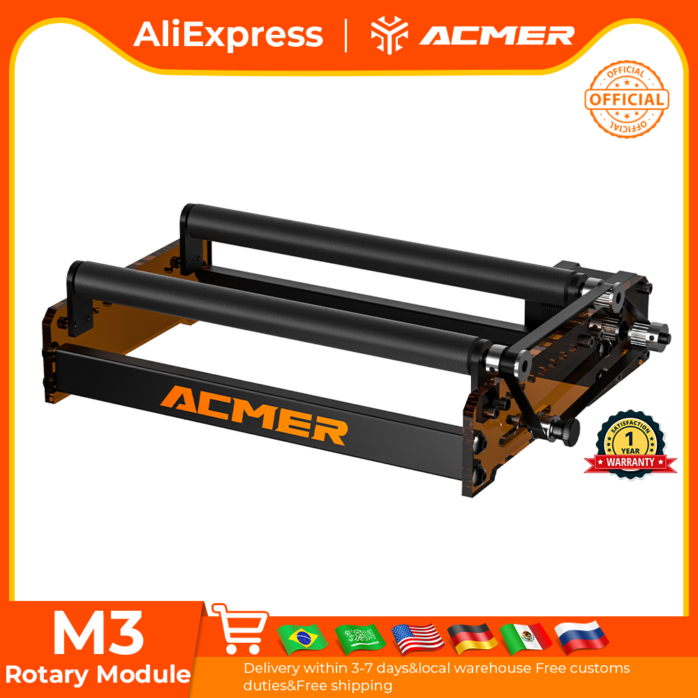ACMER M3 Laser Rotary Roller 3 - Laser Engraving Software บทวิจารณ์และราคา