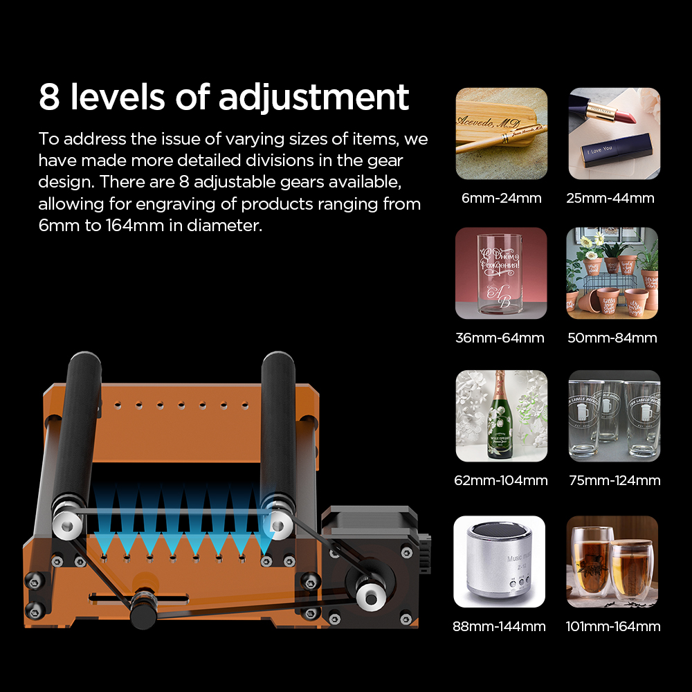 ACMER M3 Laser Rotary Roller 3 - Laser Engraving Software บทวิจารณ์และราคา