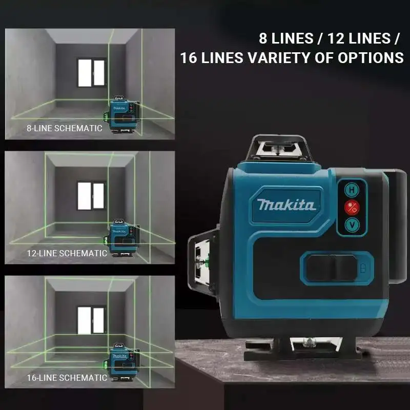 Makita 18V Battery,16Lines4D G - Industrial Laser Alignment Tool บทวิจารณ์และราคา
