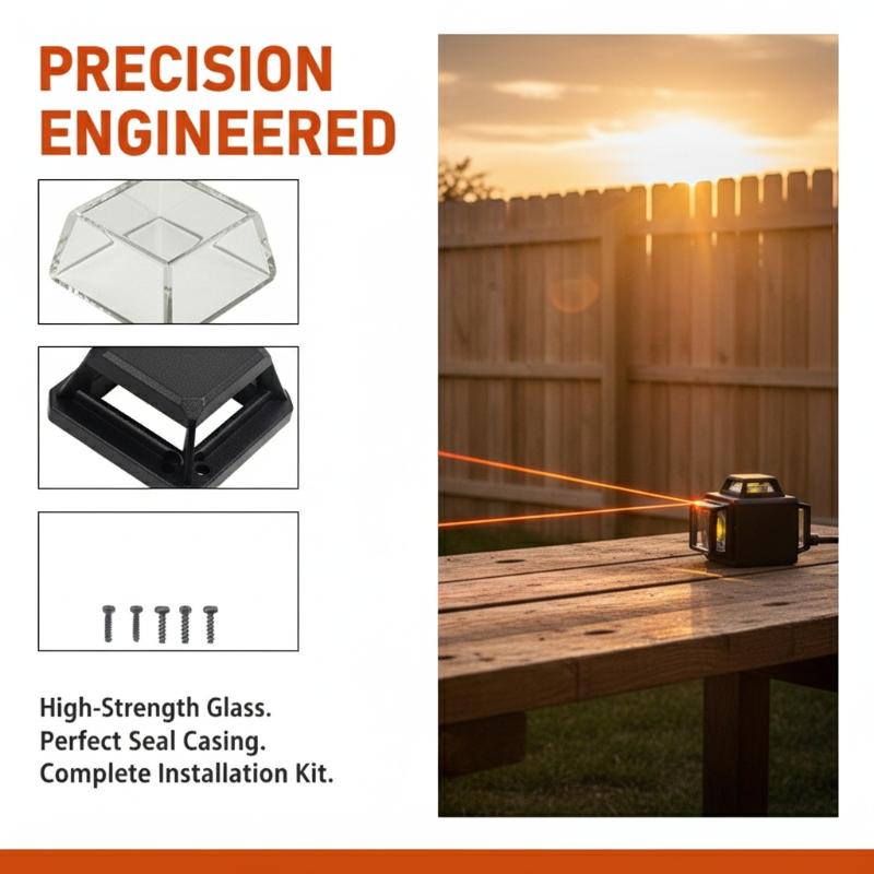 Laser Level Protective Glass F - Industrial Laser Alignment Tool บทวิจารณ์และราคา
