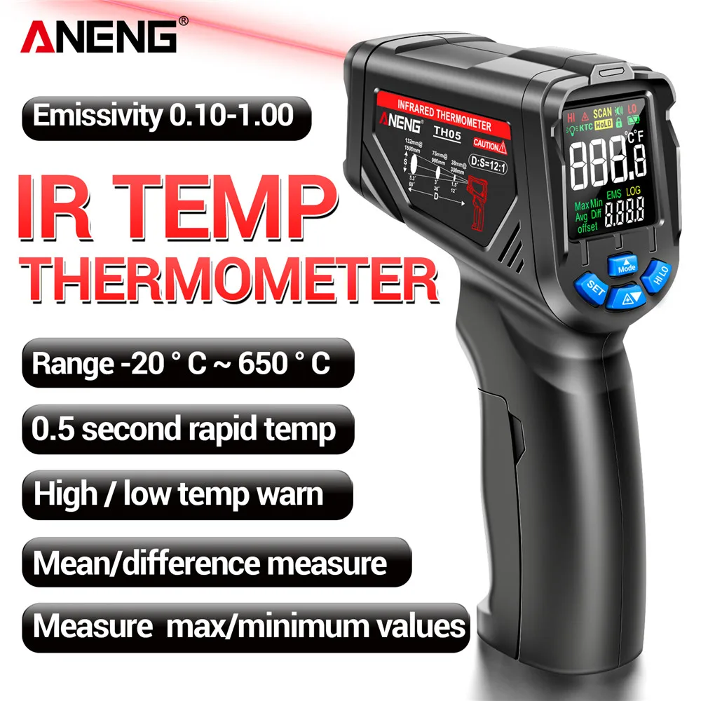 Sensor Gun Circuit Industrial  - Industrial Laser Temperature Gun บทวิจารณ์และราคา