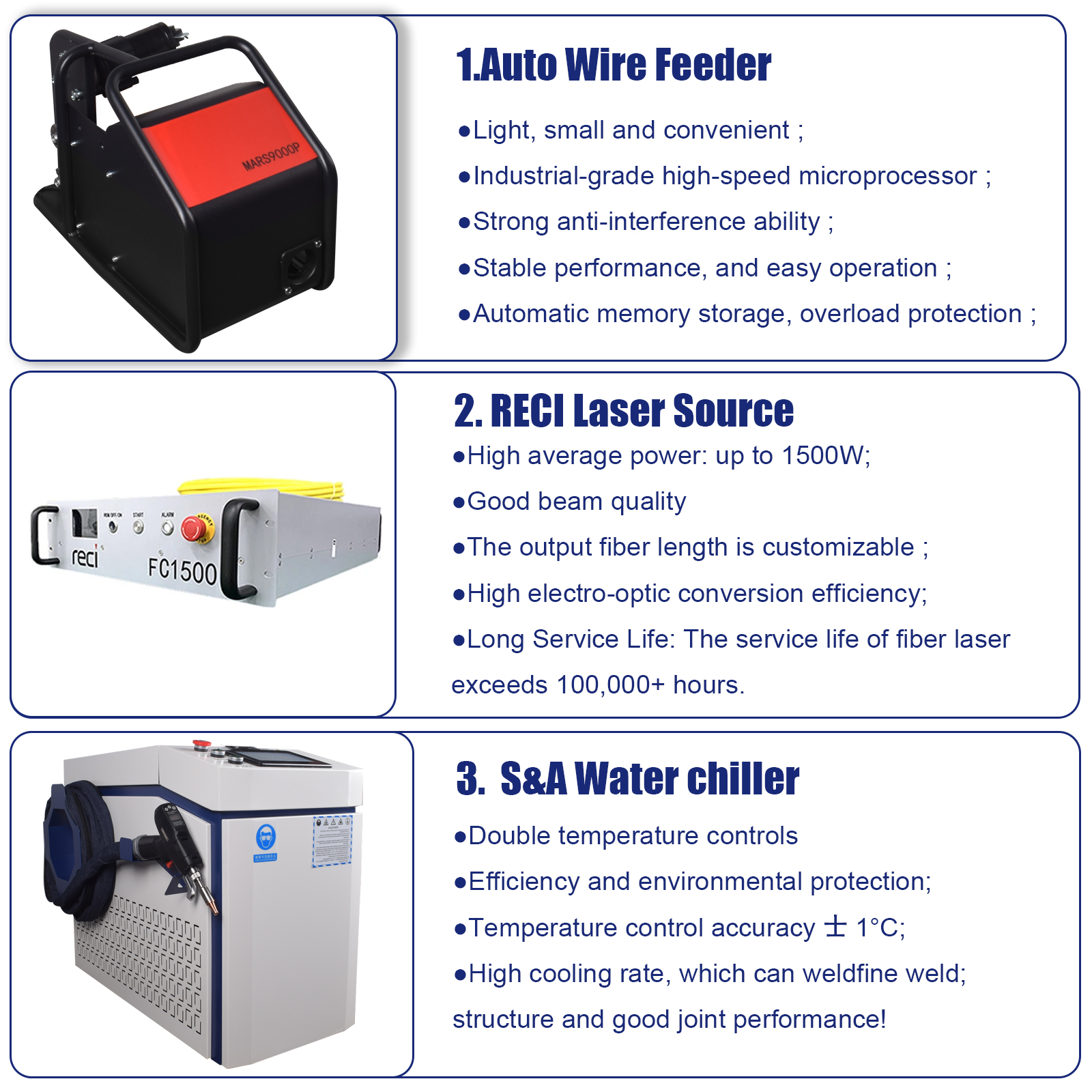 3000W 4 IN 1 Fiber Laser Weldi - Industrial Laser Welding Machine บทวิจารณ์และราคา