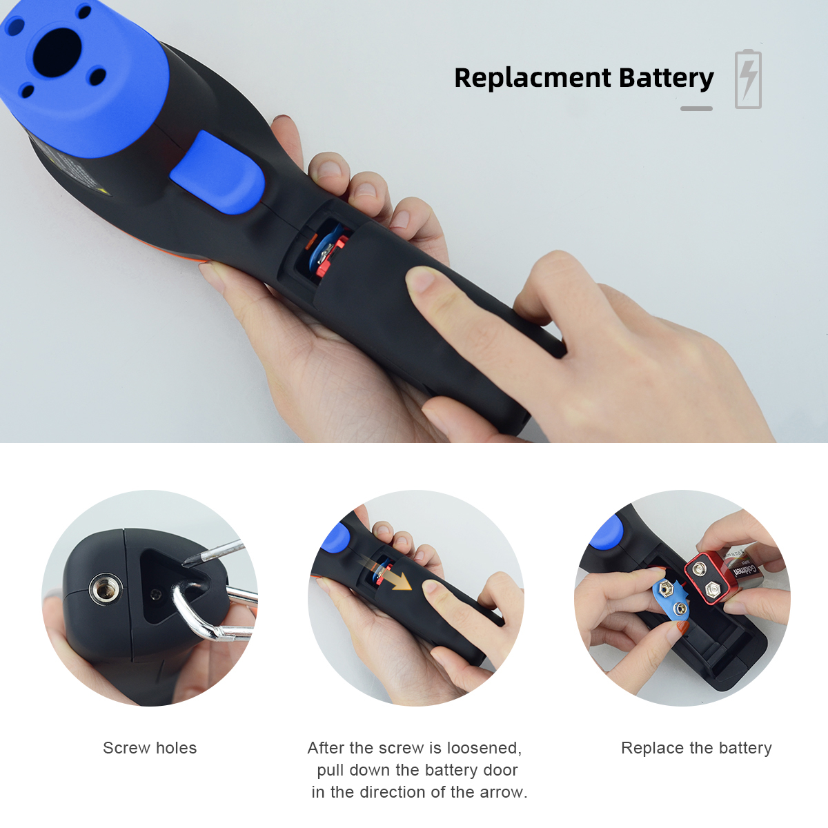 HoldPeak IR Thermometer Gun -5 - Industrial Laser Temperature Gun บทวิจารณ์และราคา