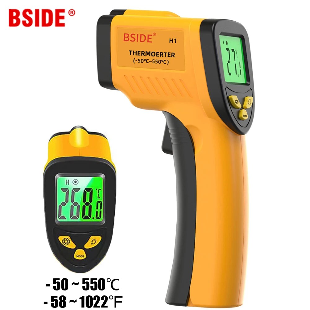 Digital Infrared Thermometer - - Industrial Laser Temperature Gun บทวิจารณ์และราคา