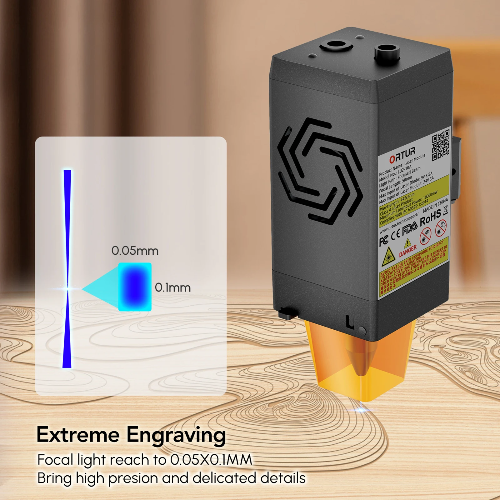 ORTUR LU2-10A 10W High Precisi - Laser Engraving Software บทวิจารณ์และราคา