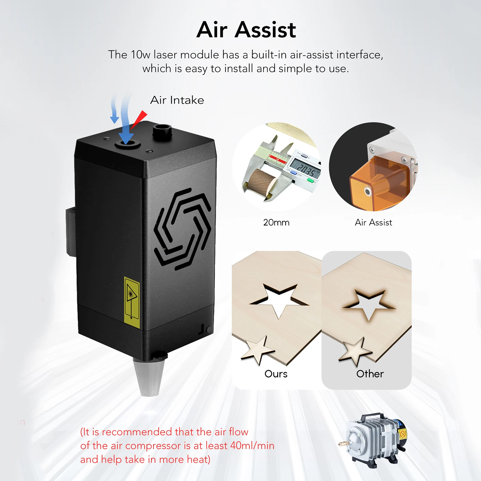 ORTUR LU2-10A 10W High Precisi - Laser Engraving Software บทวิจารณ์และราคา