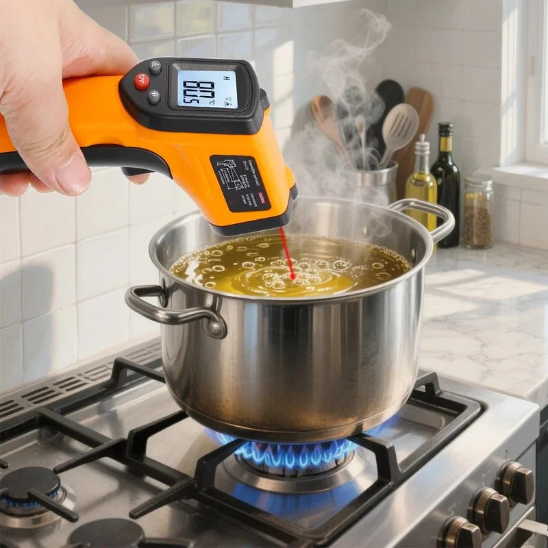 Handheld Infrared Thermometer  - Industrial Laser Temperature Gun บทวิจารณ์และราคา