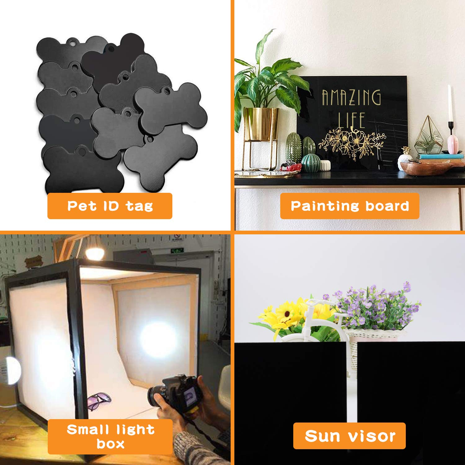 Acrylic Sheet Sheet Black Plex - Laser Engraving Software บทวิจารณ์และราคา