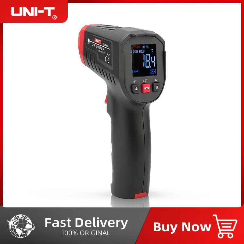 UNI-T Digital Thermometer Non- - Industrial Laser Temperature Gun บทวิจารณ์และราคา