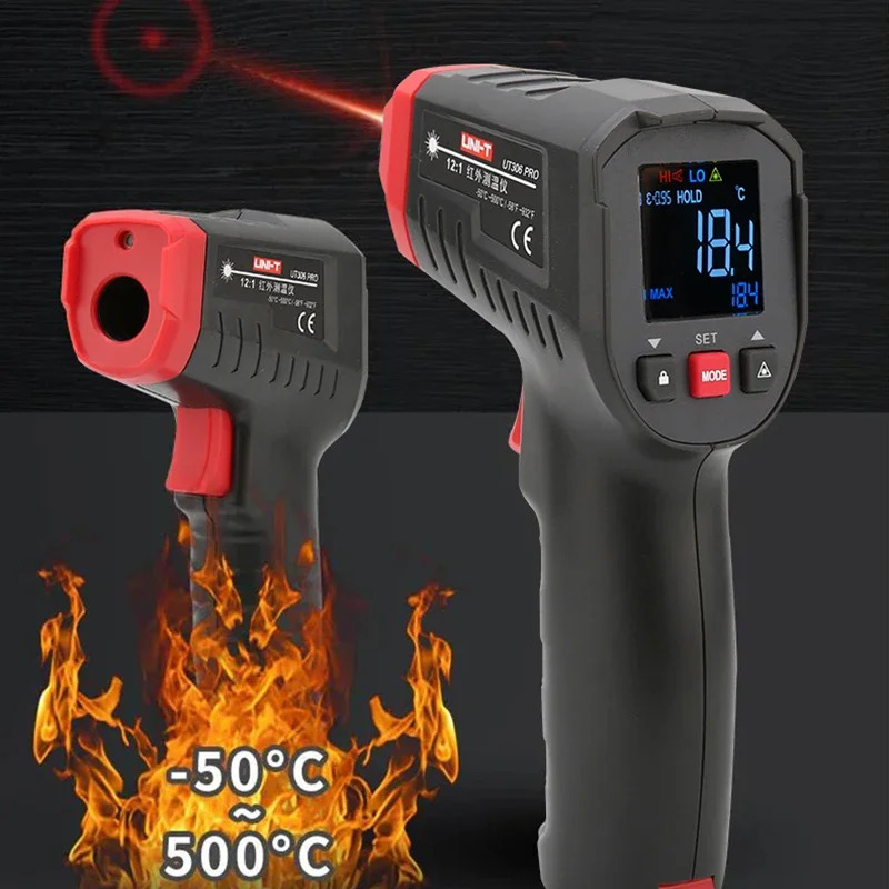 UNI-T Digital Thermometer Non- - Industrial Laser Temperature Gun บทวิจารณ์และราคา