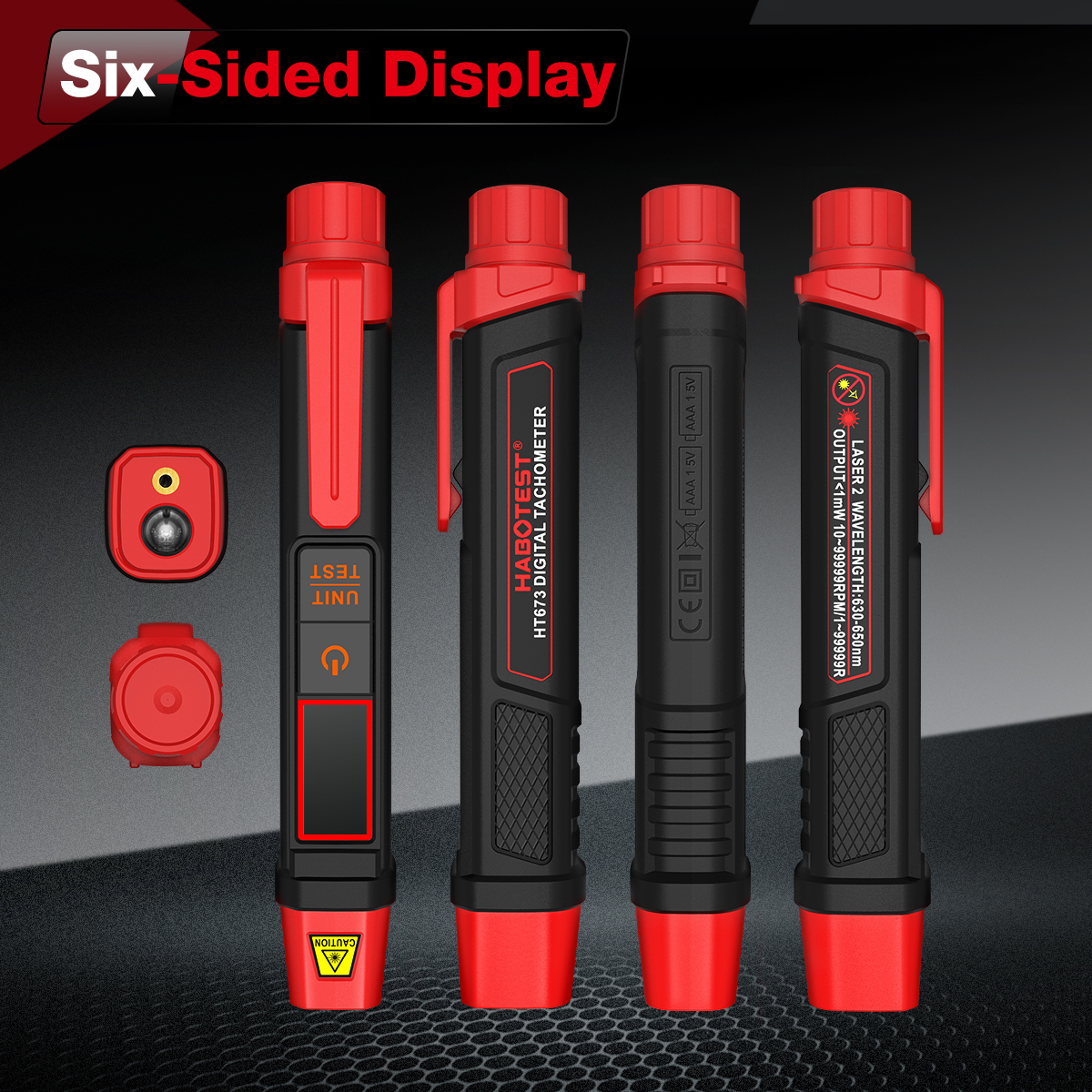 HABOTEST HT673 Pen Laser Tacho - Industrial Laser Tachometer บทวิจารณ์และราคา