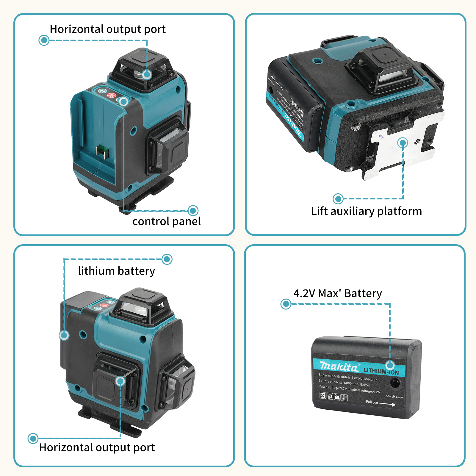 Makita Self-Leveling Laser Lev - Industrial Laser Alignment Tool บทวิจารณ์และราคา