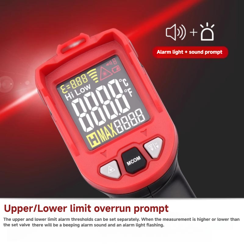 Portable Digital Laser IR LCD  - Industrial Laser Temperature Gun บทวิจารณ์และราคา